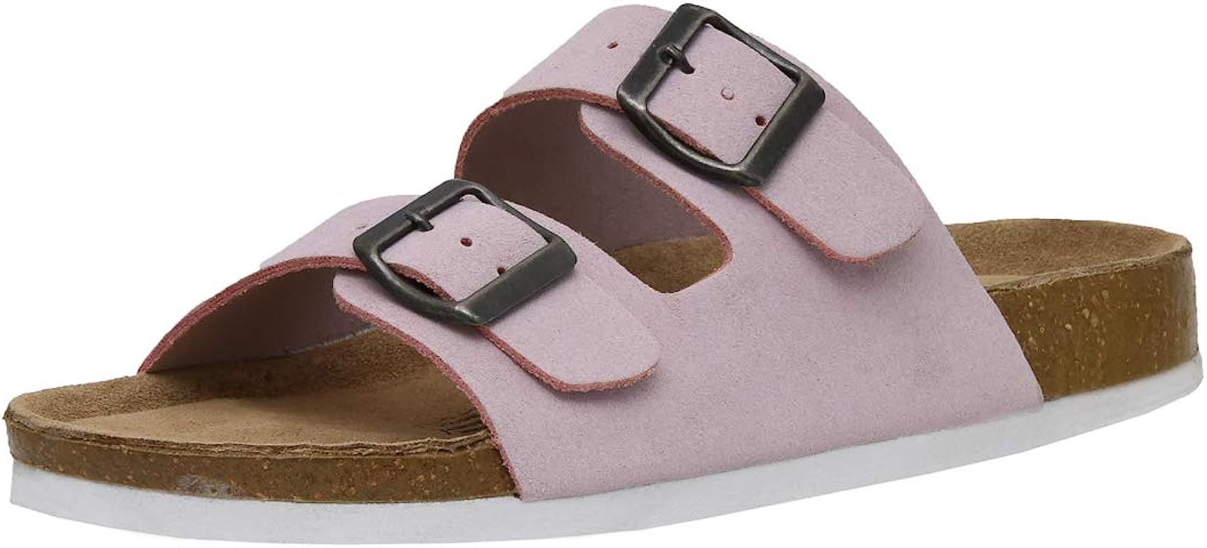 CUSHIONAIRE Women's Lane Cork Footbed Sandal with +Comfort | Amazon (US)