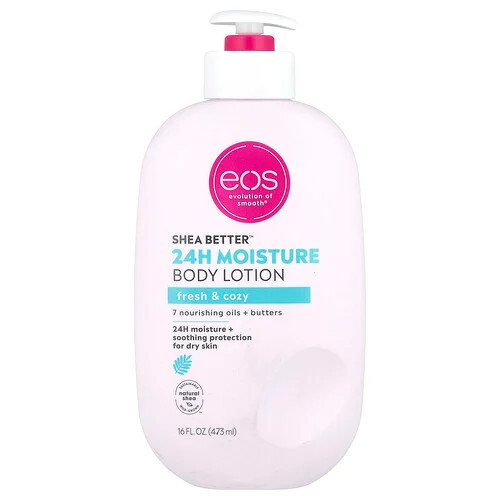 EOS, Shea Better™, 24H Moisture Body Lotion, Fresh & Cozy, 16 fl oz (473 ml) | iHerb