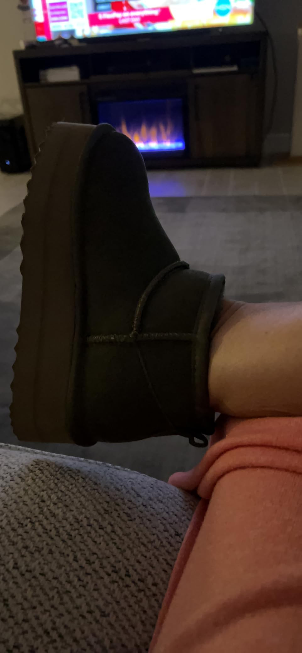 Xiakolaka Women's Classic Platform Mini Boots Winter Suede Anti-Slip Ankle Snow Boots | Amazon (US)