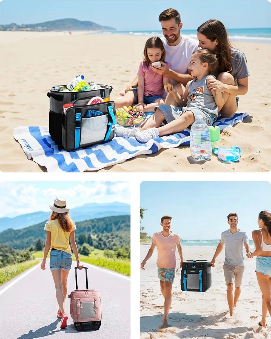 Just ordered this rolling cooler for summer ☀️

#LTKSeasonal