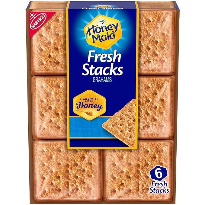 Honey Maid Fresh Stacks Graham Crackers, 12.2 oz (6 Stacks) | Amazon (US)