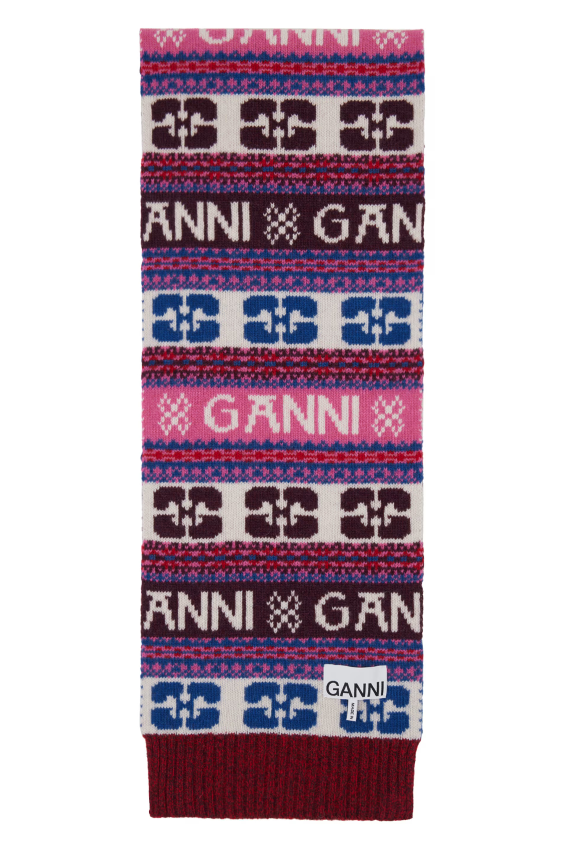 Multicolor Graphic Scarf | SSENSE