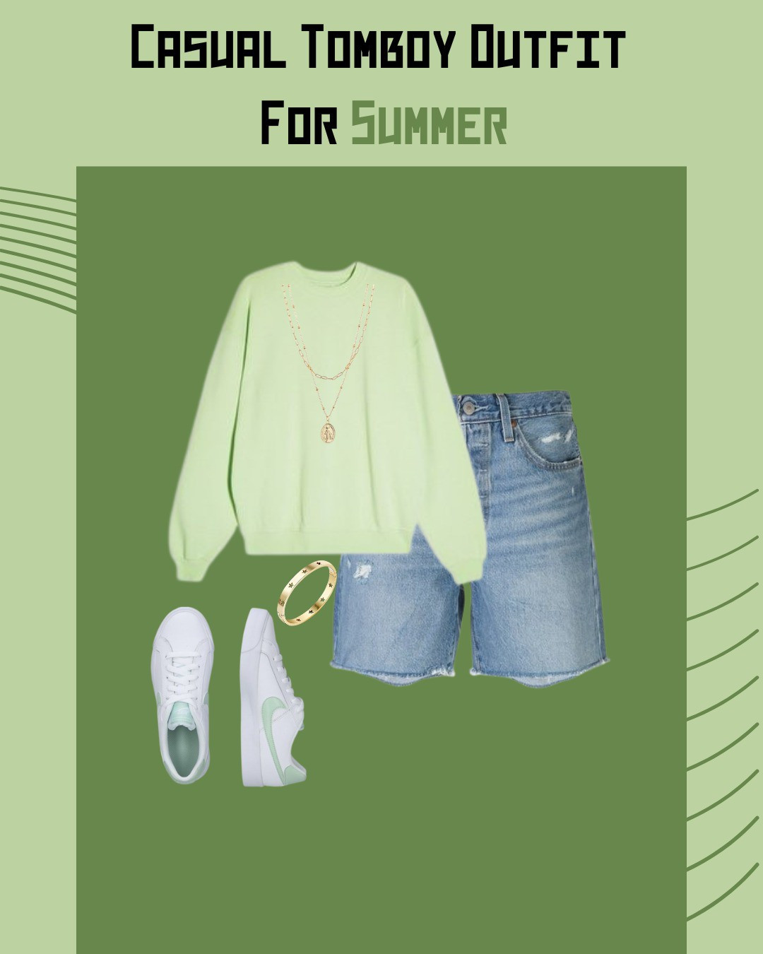 Casual Tomboy Outfit for Summer ⛱️...

#LTKSeasonal #LTKU #LTKFestival