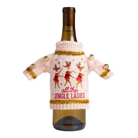 Pink Jingle Ladies Bottle Outfit | World Market