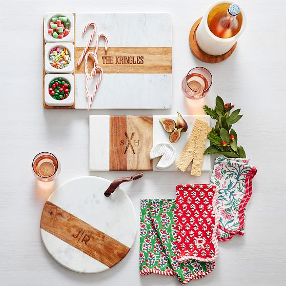 Wood and Marble Appetizer Serving Platter | Mark and Graham