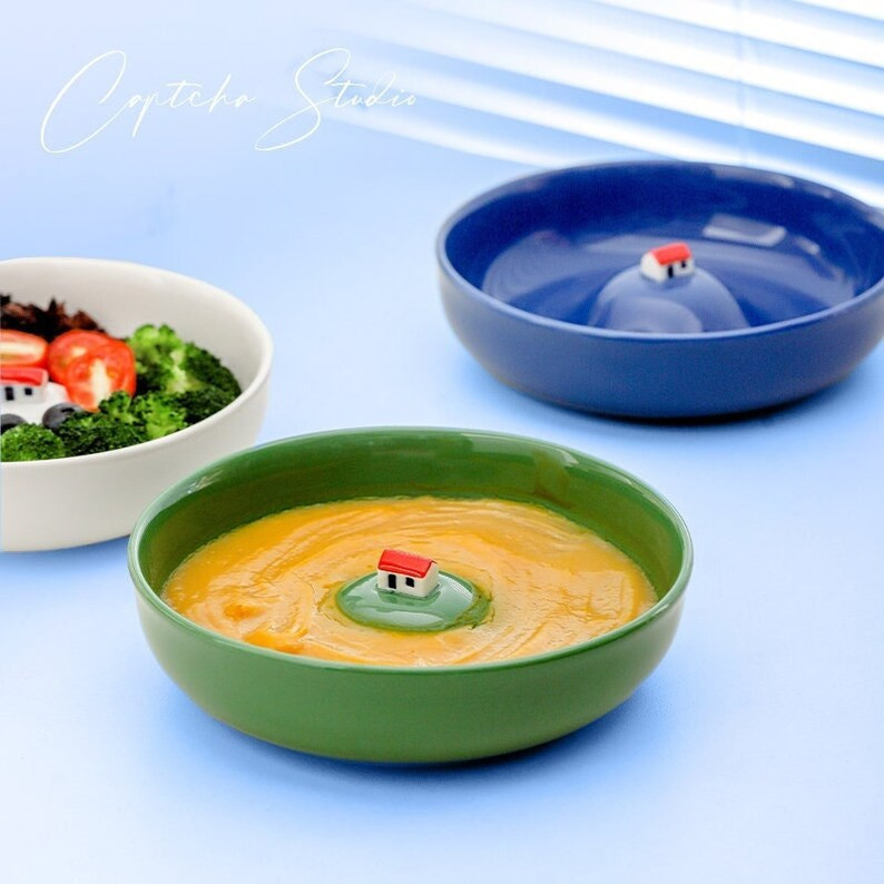 House on a Plate: Contemporary Design La Maison Ceramic Dish - Etsy | Etsy (US)