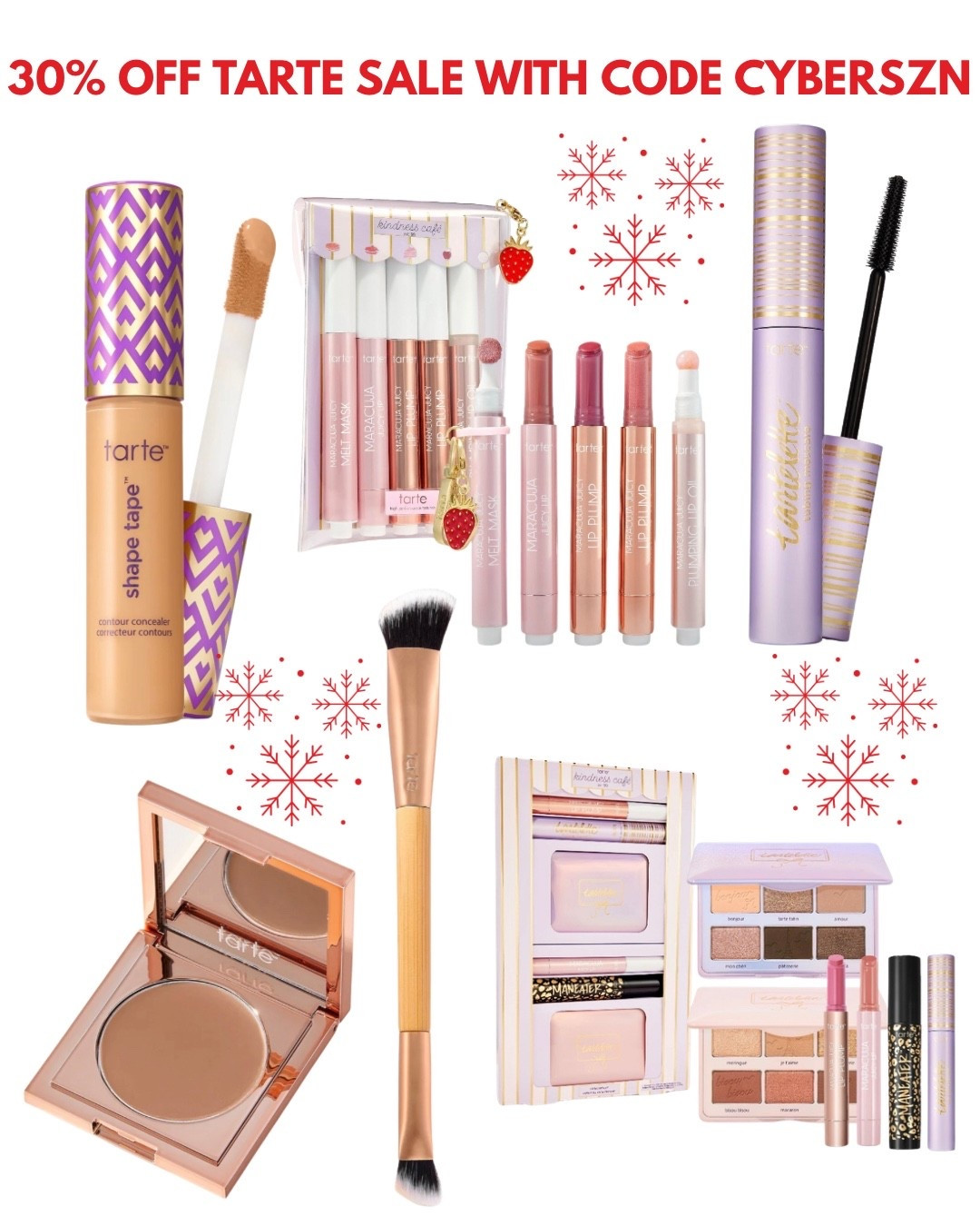 30% off Tarte sitewide with code CYBERSZN 

#LTKCyberWeek #LTKBeauty #LTKGiftGuide