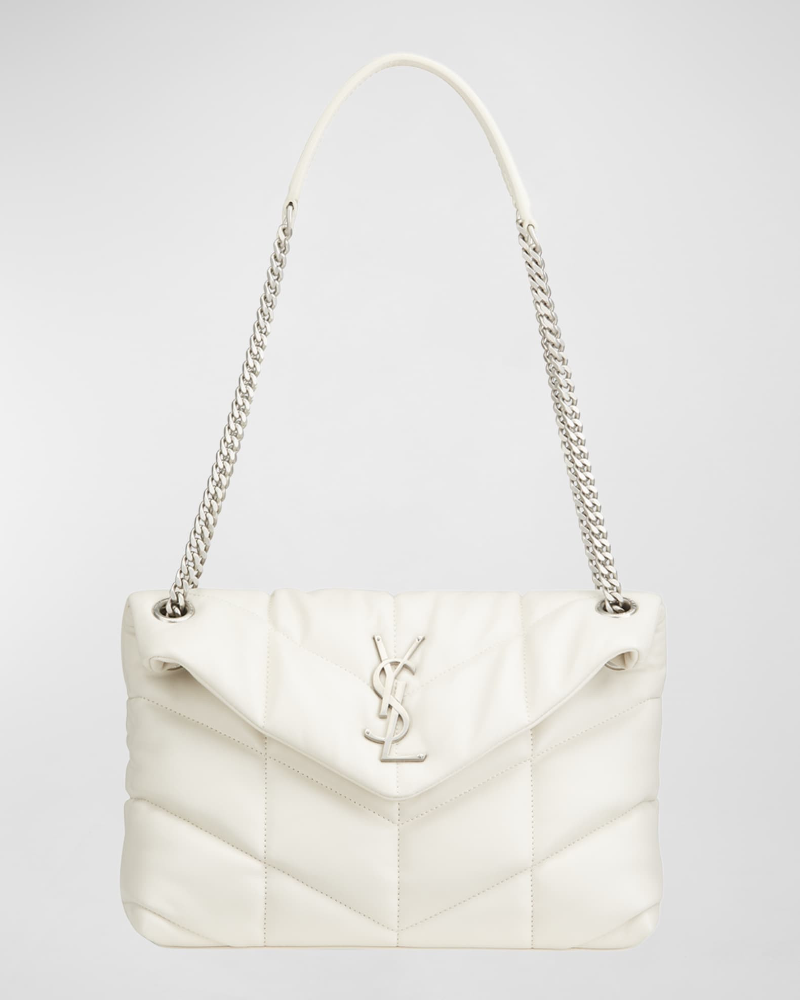 Saint Laurent Lou Lou Puffer Shoulder Bag | Neiman Marcus