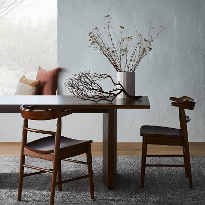 2pk Kaysville Curved Back Wooden Dining Chairs Gray Wash - Threshold™ designed with Studio McGee | Target