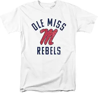 University of Mississippi Official Rebels Logo Unisex Adult T Shirt | Amazon (US)