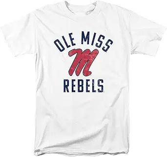 University of Mississippi Official Rebels Logo Unisex Adult T Shirt | Amazon (US)