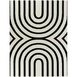 BALTA Thompson White 8 ft. x 10 ft. Contemporary Area Rug 3091462 - The Home Depot | The Home Depot