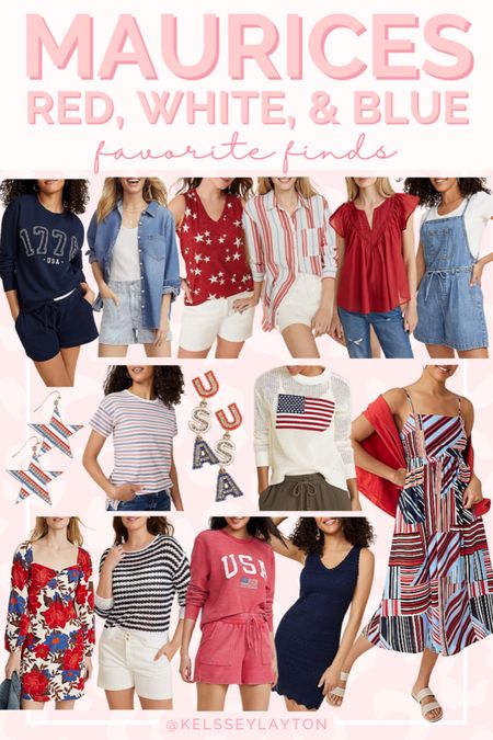 Maurice’s sale, Maurice’s new arrivals, Memorial Day weekend outfit, red white and blue, patriotic outfit 

#LTKFindsUnder50 

#LTKSaleAlert #LTKSeasonal