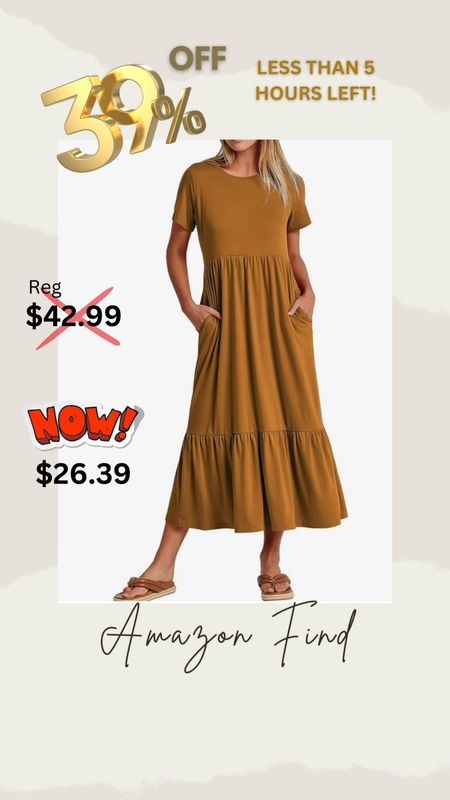 Amazon Has some really great dresses! This one is currently on sale. These are wonderful for my gals like me that have a tummy. Flattering and comfortable! Many colors too!

#LTKFindsUnder50 #LTKSaleAlert #LTKMidsize