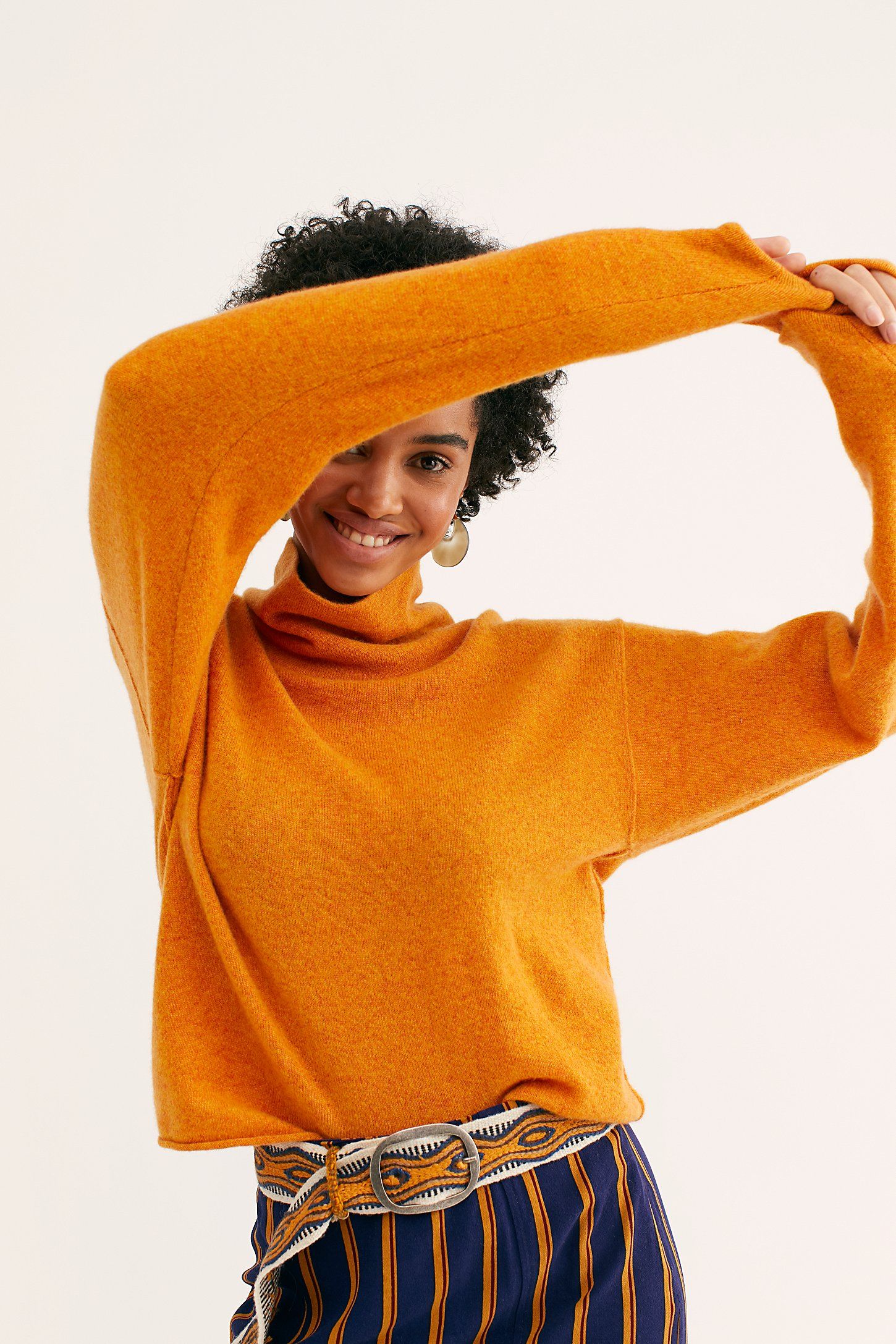 Cozy Cashmere Turtleneck Sweater | Free People (Global - UK&FR Excluded)