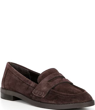 Gianni Bini Rasheed Suede Penny Loafers | Dillard's | Dillard's