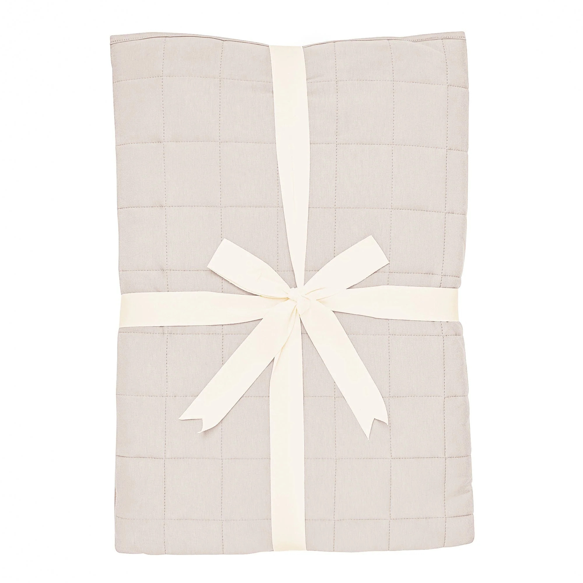 Adult Quilted Blanket in Oat 1.0 | Kyte BABY