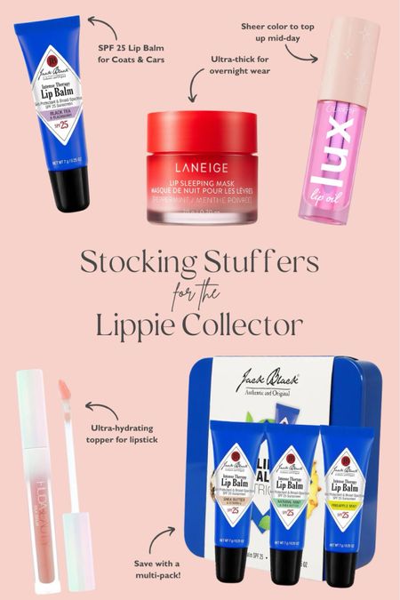 Stocking stuffers for the one who ALWAYS has a purse full of different lip products curated by a fellow lippie collector!

#LTKHoliday #LTKGiftGuide #LTKbeauty