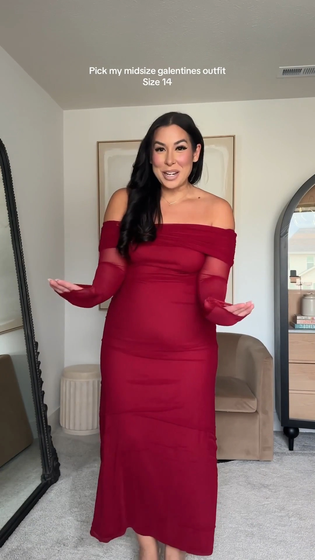 Midsize galentine’s day outfits! This dress is so pretty and flattering!
- 
- 
- 
Valentine’s Day dresses, date night dresses, spring dress, long sleeve dress, girls night outfit, Amazon, Amazon fashion, maxi dress, midi dress, corset top 


#LTKSeasonal #LTKootd #LTKValentine