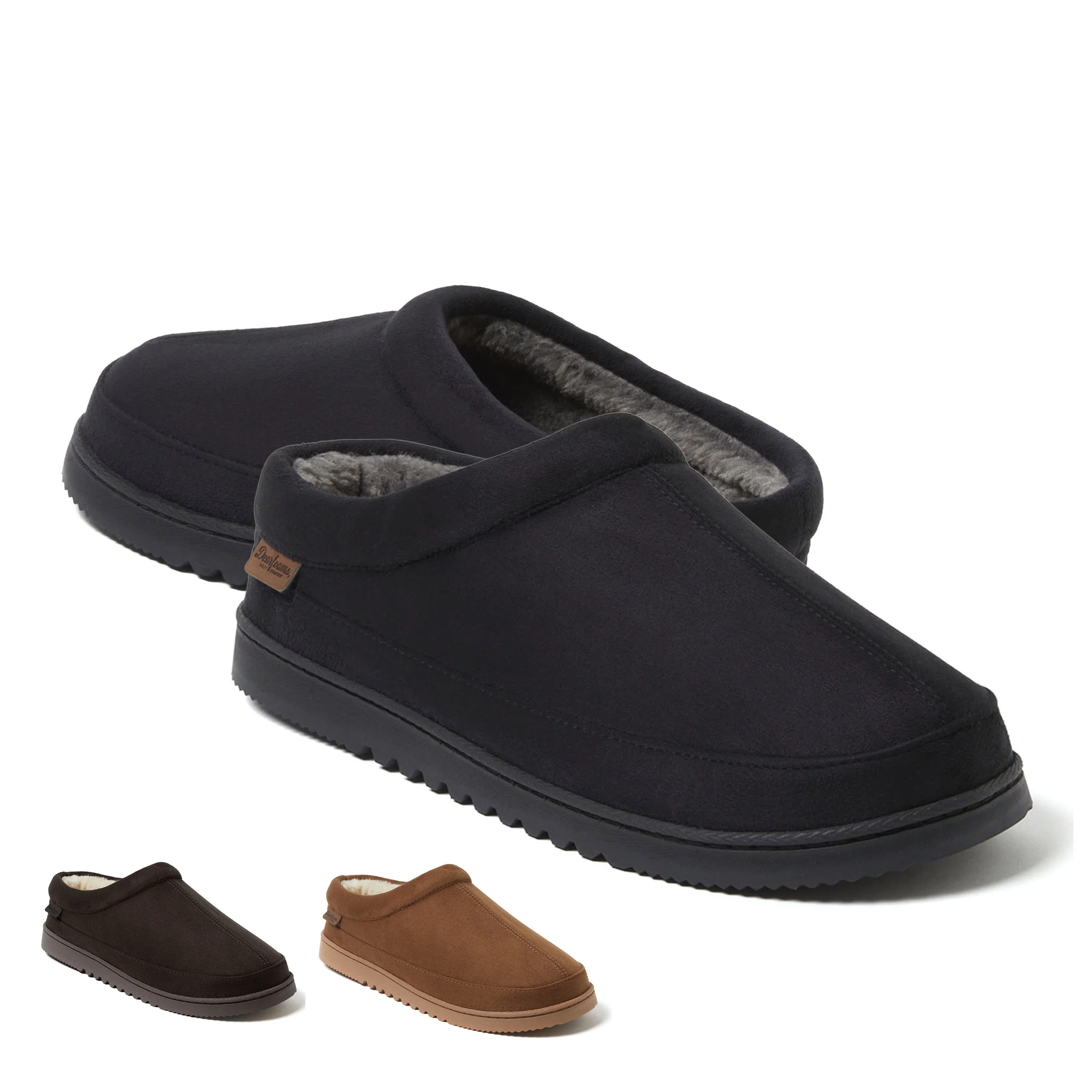 Dearfoams Men's Cozy Comfort Clogs, Sizes 7-14 | Walmart (US)