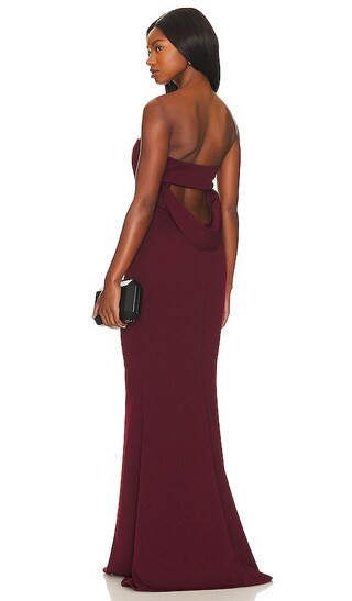 Mary Kate Gown in Bordeaux | Revolve Clothing (Global)
