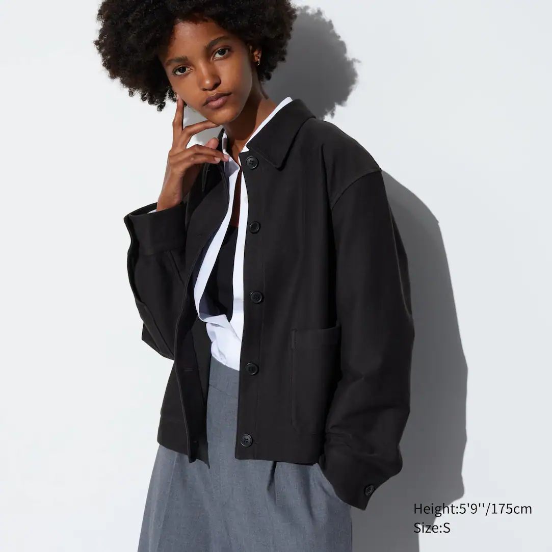 Jersey Relaxed Fit Jacket | UNIQLO (UK)