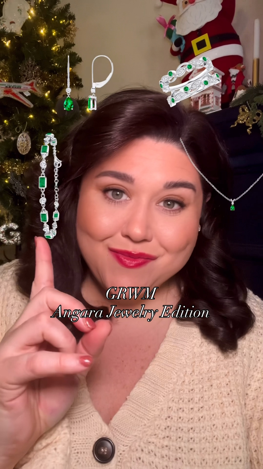 |AD| GRWM and Angara Jewelry. These pieces would make a stunning and timeless holiday gift. You can use my code JENNIFER12 for 12% off an order of $500 or more! 

#LTKGiftGuide #LTKgrwm #LTKHoliday
