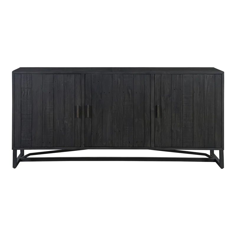 Lopez 68" Wide Pine Wood Sideboard | Wayfair Professional