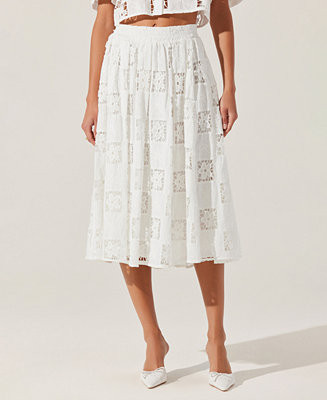 ASTR the Label Women's Andolina Midi Skirt - Macy's | Macy's