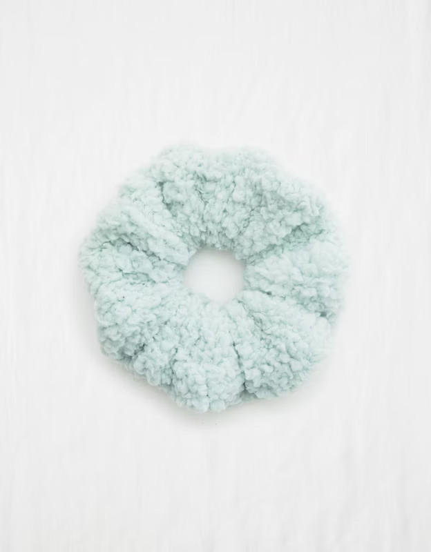 Aerie Sherpa Scrunchie | American Eagle Outfitters (US & CA)