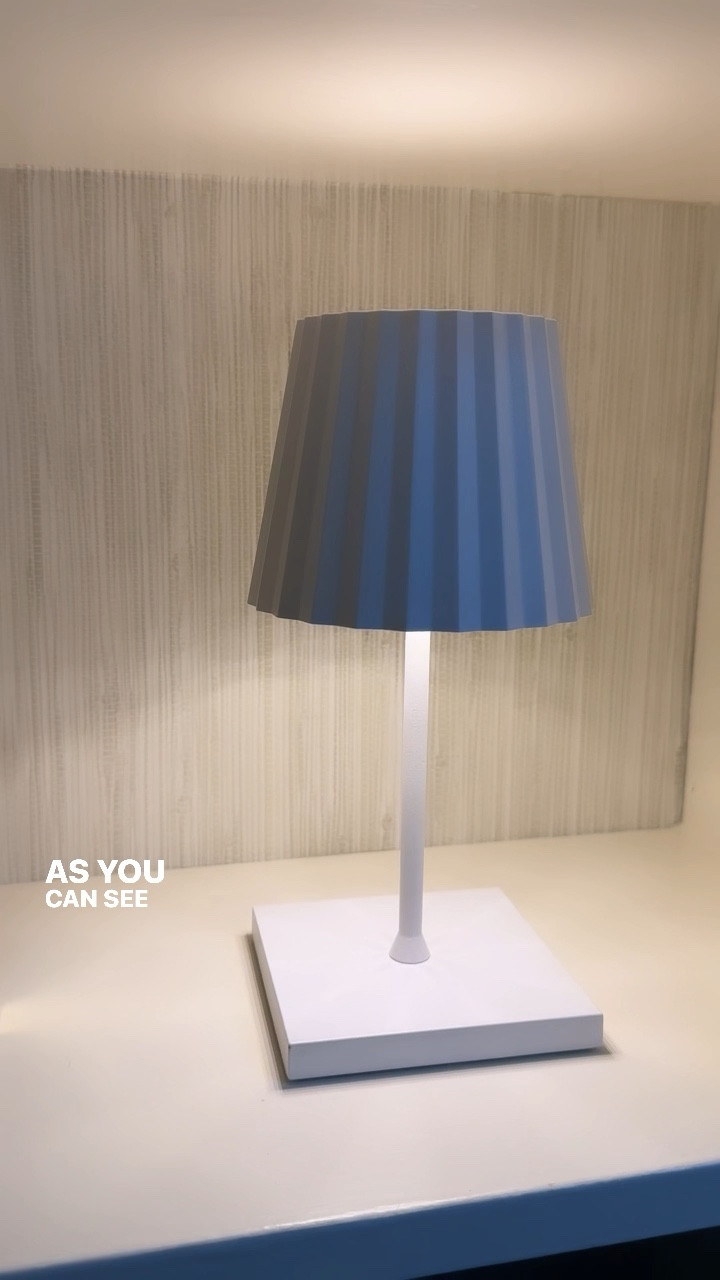 Cordless Table Lamp,5200mAh Portable Rechargeable LED Lamp with 3 Color Stepless Dimming, Minimalist Battery LED Night Light for Couple Dinner, Camping, Restaurant, Bedroom(White)

Rechargeable lamp
Cordless lamp
Cordless lighting
Rechargeable lighting 

#LTKhome #LTKsalealert #LTKunder50