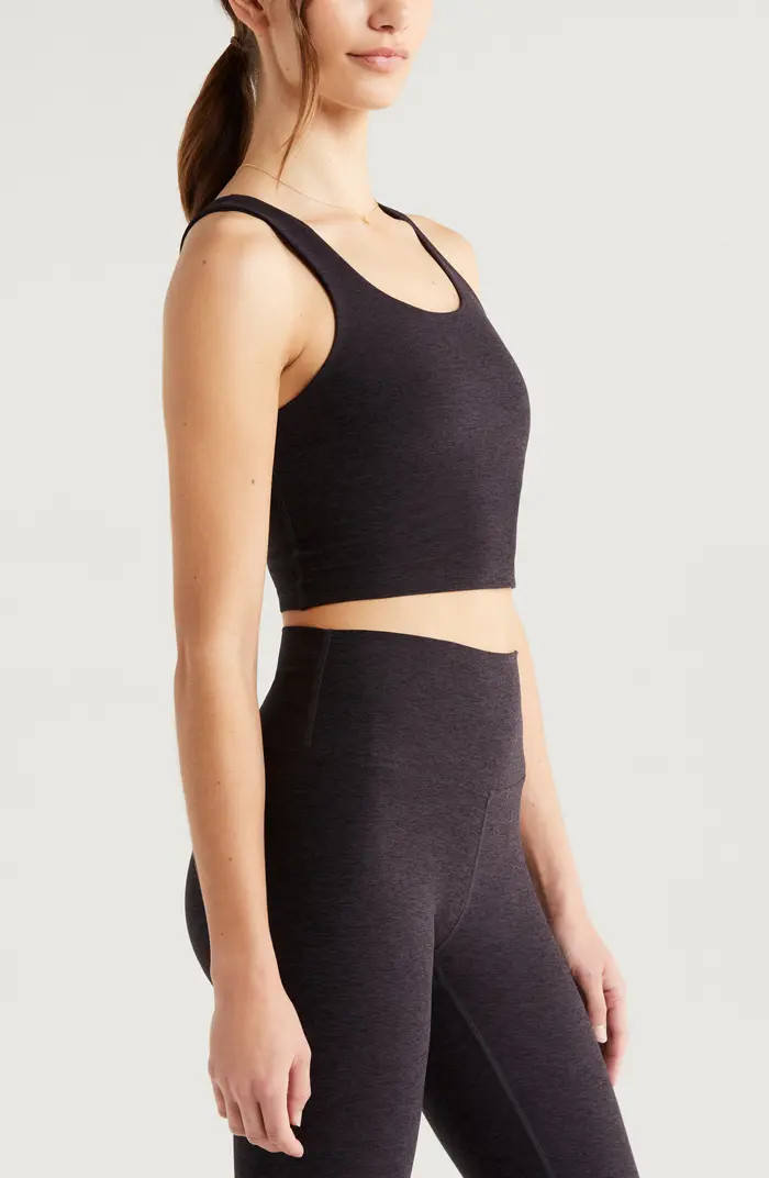 Renew Mélange Support Crop Tank | Nordstrom