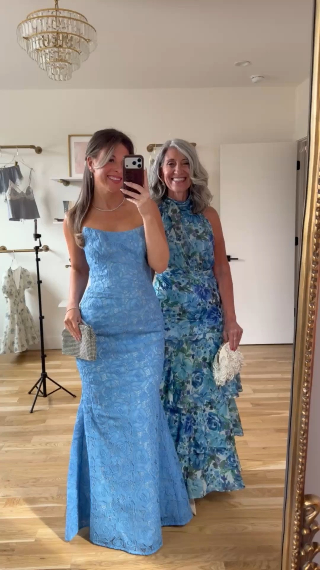 Mom and me blue floral spring event and wedding guest dresses

i did my normal size small
Mom did her normal size 6

Wedding guest
Formal event
Spring event
Mother of the bride
Floral
Cocktial
Special occasion

#LTKFormal #LTKStyle #LTKDress