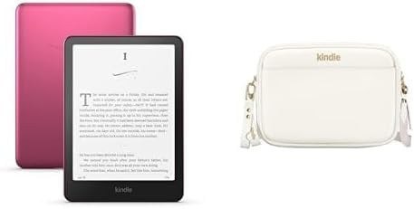 Amazon Kindle Paperwhite Bundle: Includes, Amazon Kindle Paperwhite Signature Edition 32GB | Metallic Raspberry and Sling Bag | Dune | Amazon (US)