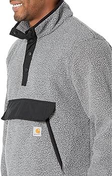 Carhartt Men's Relaxed Fit Fleece Pullover | Amazon (US)