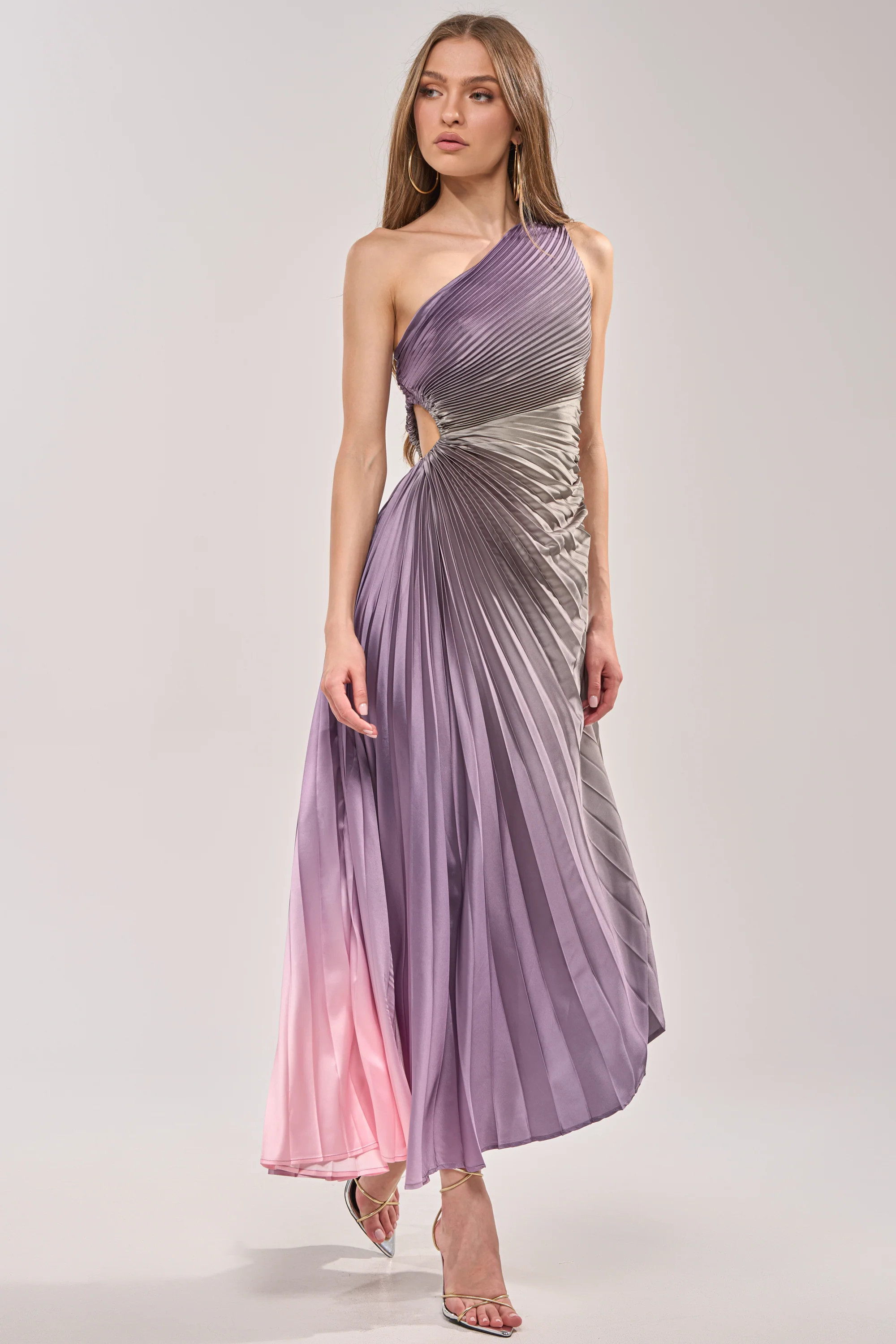 AKIRA Here To Shine Purple Maxi Dress | Size Large | AKIRA