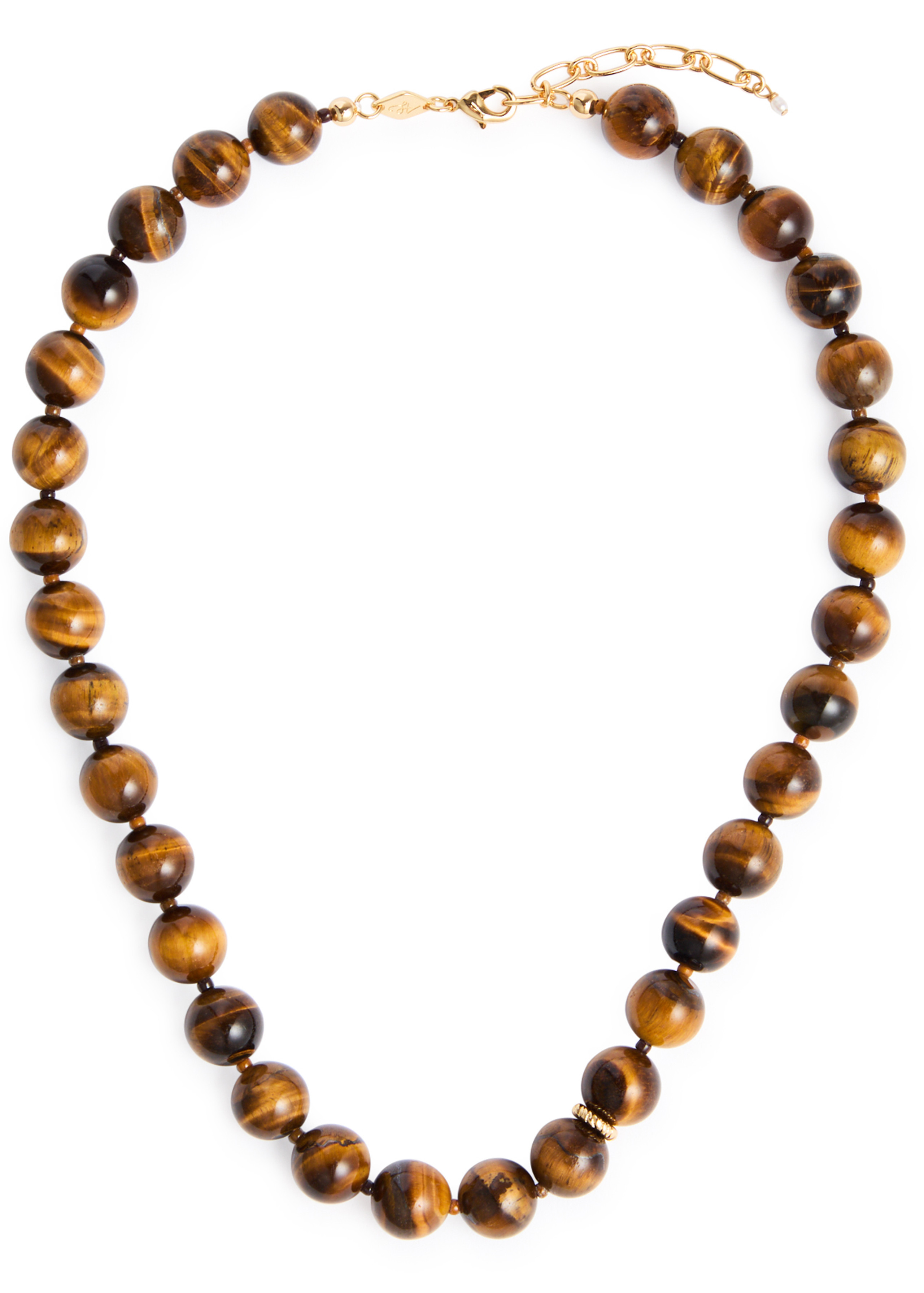 Eye Of The Tiger beaded necklace | Harvey Nichols