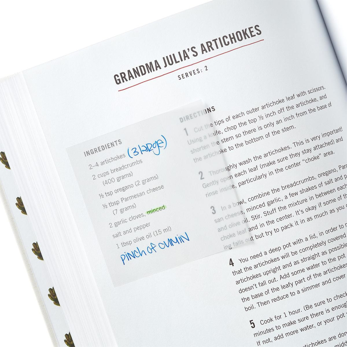 Post it Transparent Sticky Note | The Container Store