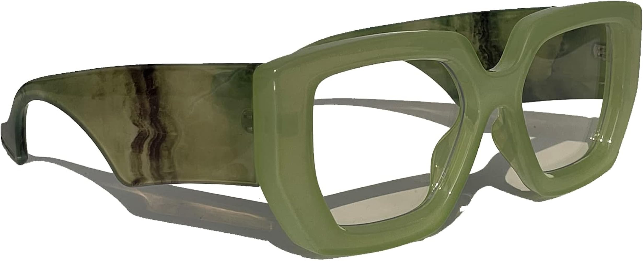 Blue Light Glasses for Women, Oversized Square Thick Acetate Frame, for Computer Glasses and Gami... | Amazon (US)