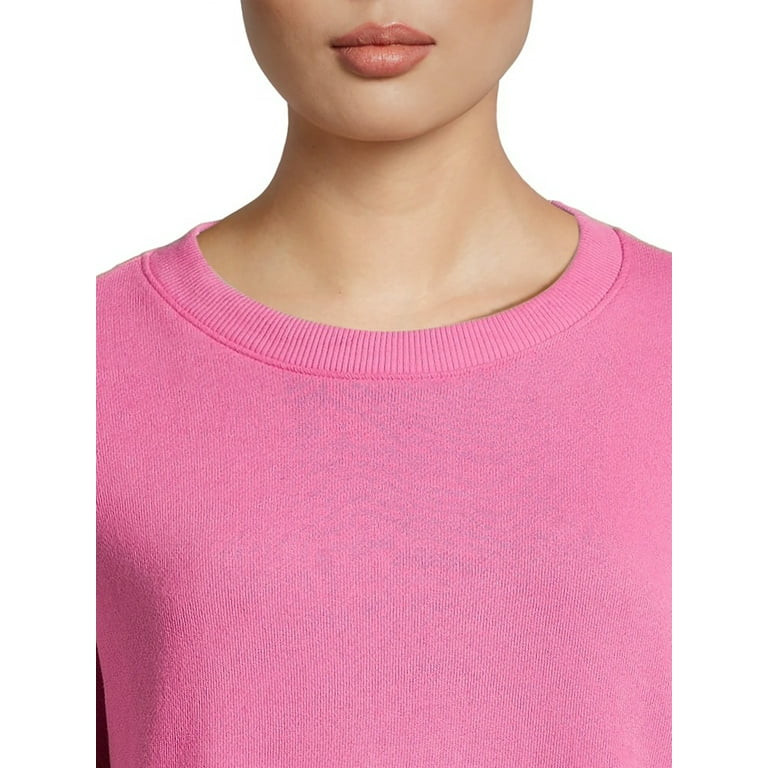 Time and Tru Women's High Low Pullover Sweatshirt, Sizes S-3XL | Walmart (US)