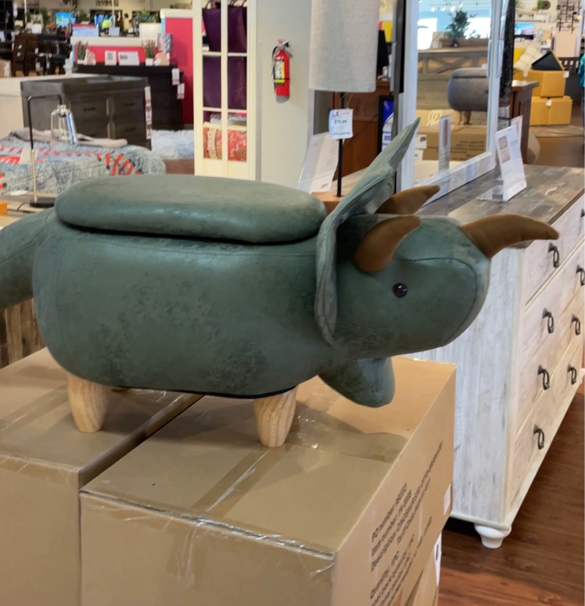 #kids #kidsfurniture 
 #dinosaur #dinosaurfootstool #animals #kidsroom #dinosaurshapedstool #dinosaurshaped #boysroom #playroom #dinosaurottoman #ad #competition 

#LTKGiftGuide #LTKkids #LTKFind