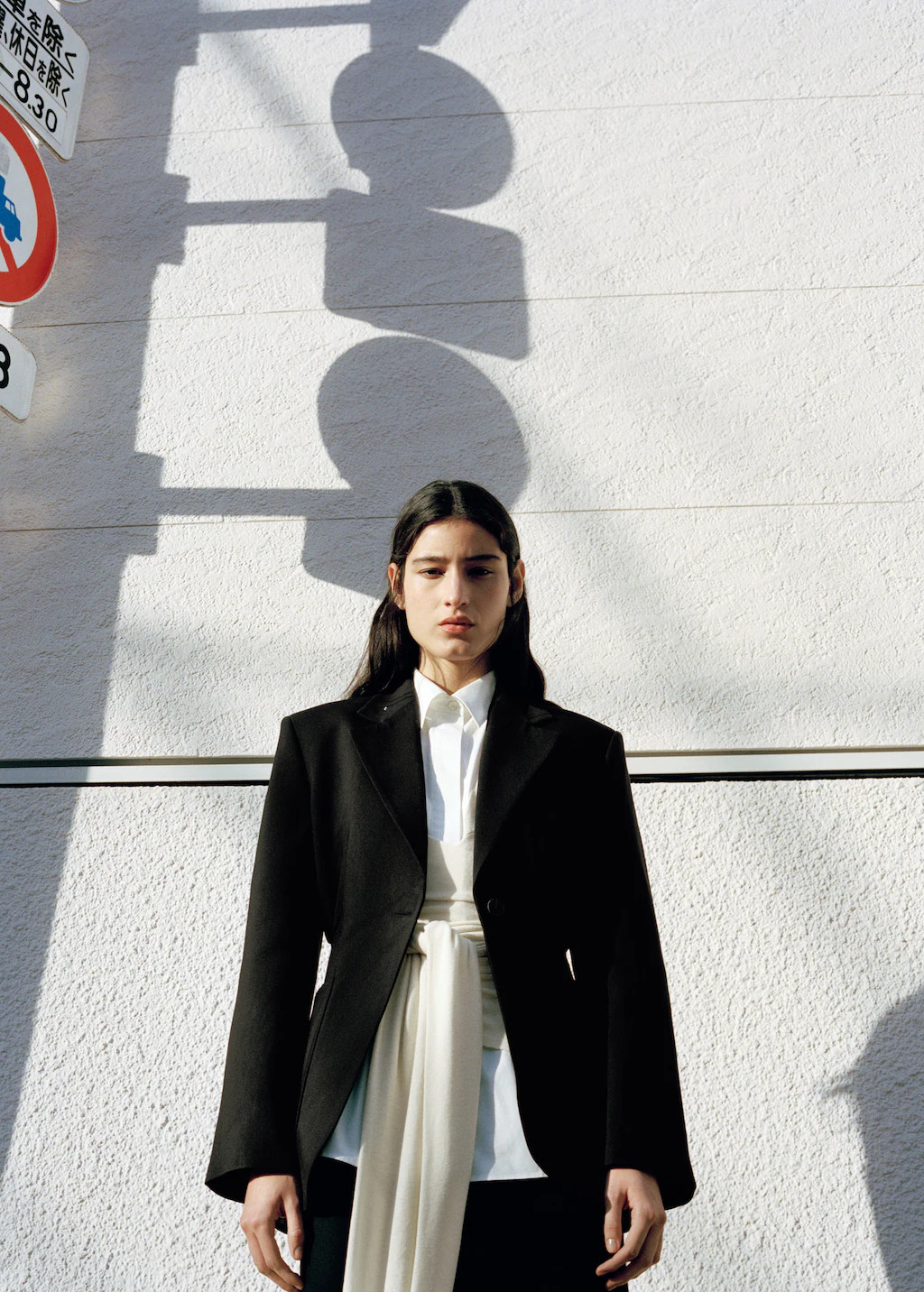 Fitted lyocell jacket | MANGO (UK)