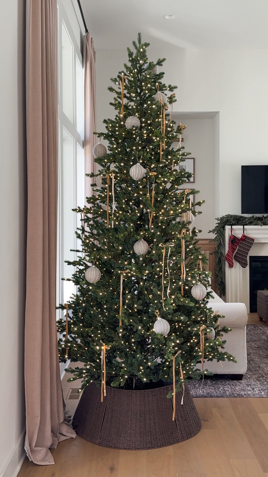 Our 2025 Christmas tree details - Home Depot Twinkle Tree Review🎄

Our tree collar and ribbon are from Amazon!
 Pros:
-High quality with realistic branches
-Multiple settings (twinkle, steady, flash, and slow fade)
-Came mostly fluffed
-Includes remote

Cons:
-Not as many settings as the vital Grand duchess that is sold out
-More expensive than the Grand duchess
-No colored lights & can not dim
-I wish the lights were a little more vintage warm - but they are still warm

Overall I highly recommend and know it will be a tree I use for years to come!🎄

Christmas decor, Christmas tree, Home Depot tree, Home Depot Christmas tree, twinkling Christmas tree, home decor, home finds


#LTKHoliday #LTKHome