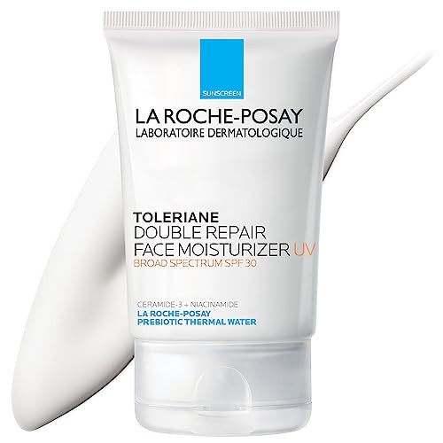 La Roche-Posay Toleriane Double Repair UV SPF Moisturizer for Face, Daily Facial Moisturizer with Sunscreen SPF 30, Niacinamide and Glycerin, Oil Free, Moisturizing Sun Protection | Amazon (US)