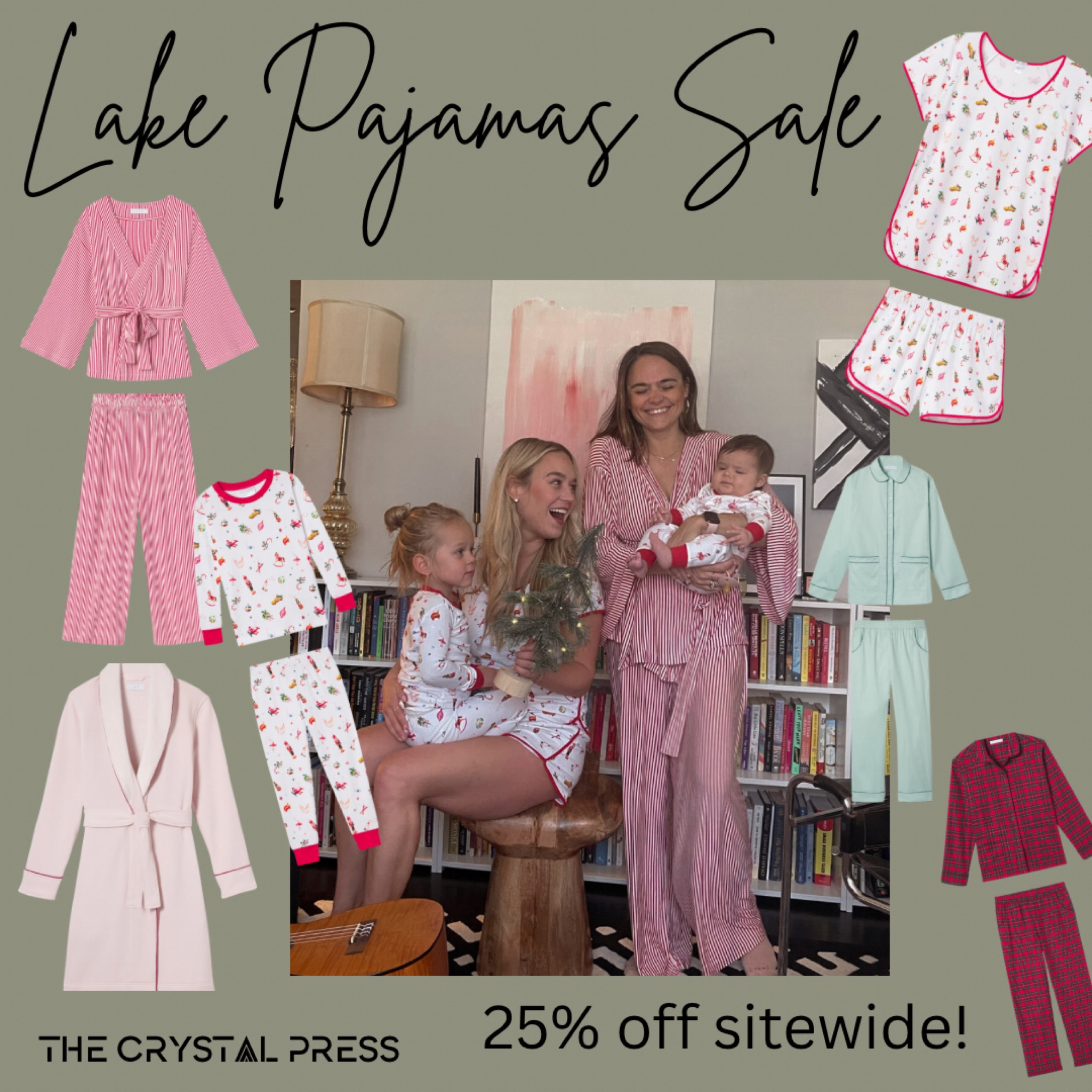 Lake Holiday Pajama Sale! Lake pajamas on sale. Christmas pajamas for the whole family. Baby Christmas pjs. Mommy and me Christmas pajamas 

#LTKHoliday #LTKsalealert #LTKSeasonal