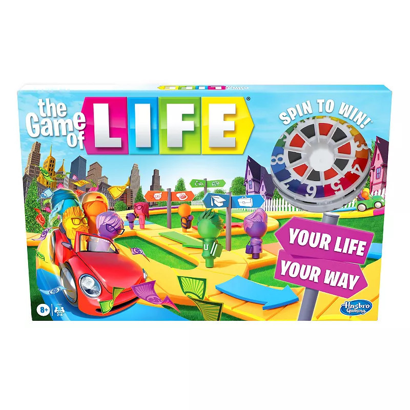 The Game of Life Board Game by Hasbro, Multi | Kohl's