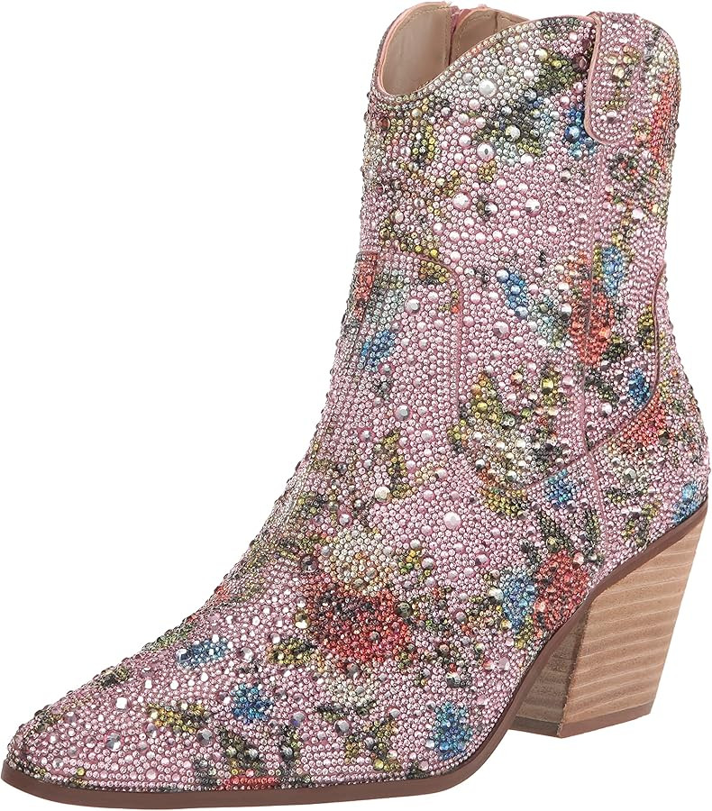 Betsey Johnson Women's Diva Western Boot | Amazon (US)