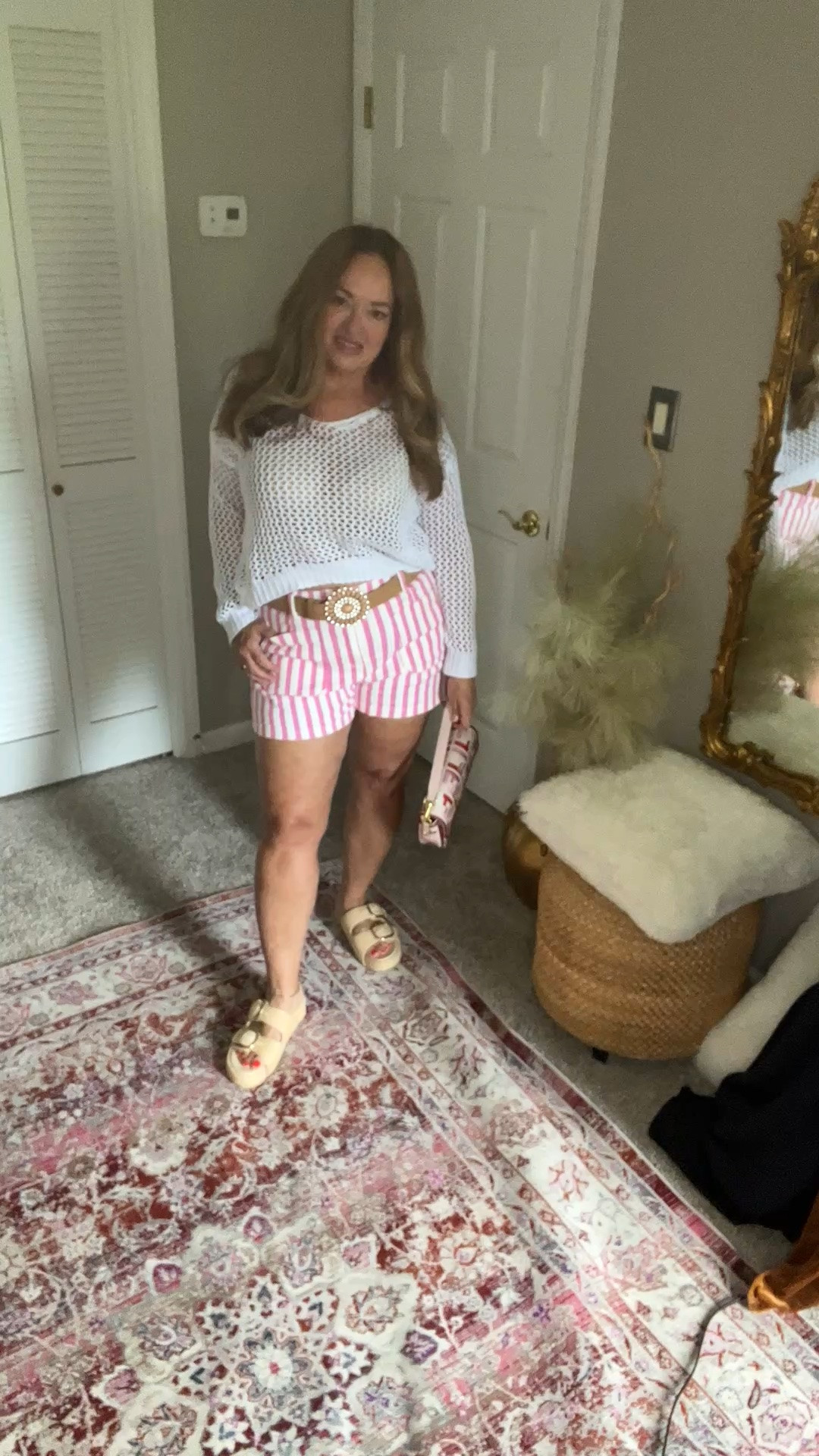 Twill striped Summer Shorts in hot pink!
Super cute casual style!!Love the front pockets.

#LTKootd #LTKgrwm #LTKSeasonal