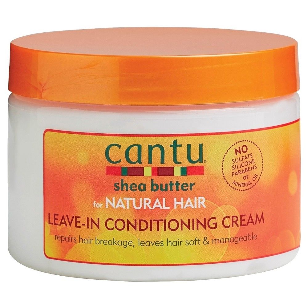Cantu Shea Butter Natural Leave-In Conditioning Cream - 12 fl oz | Target