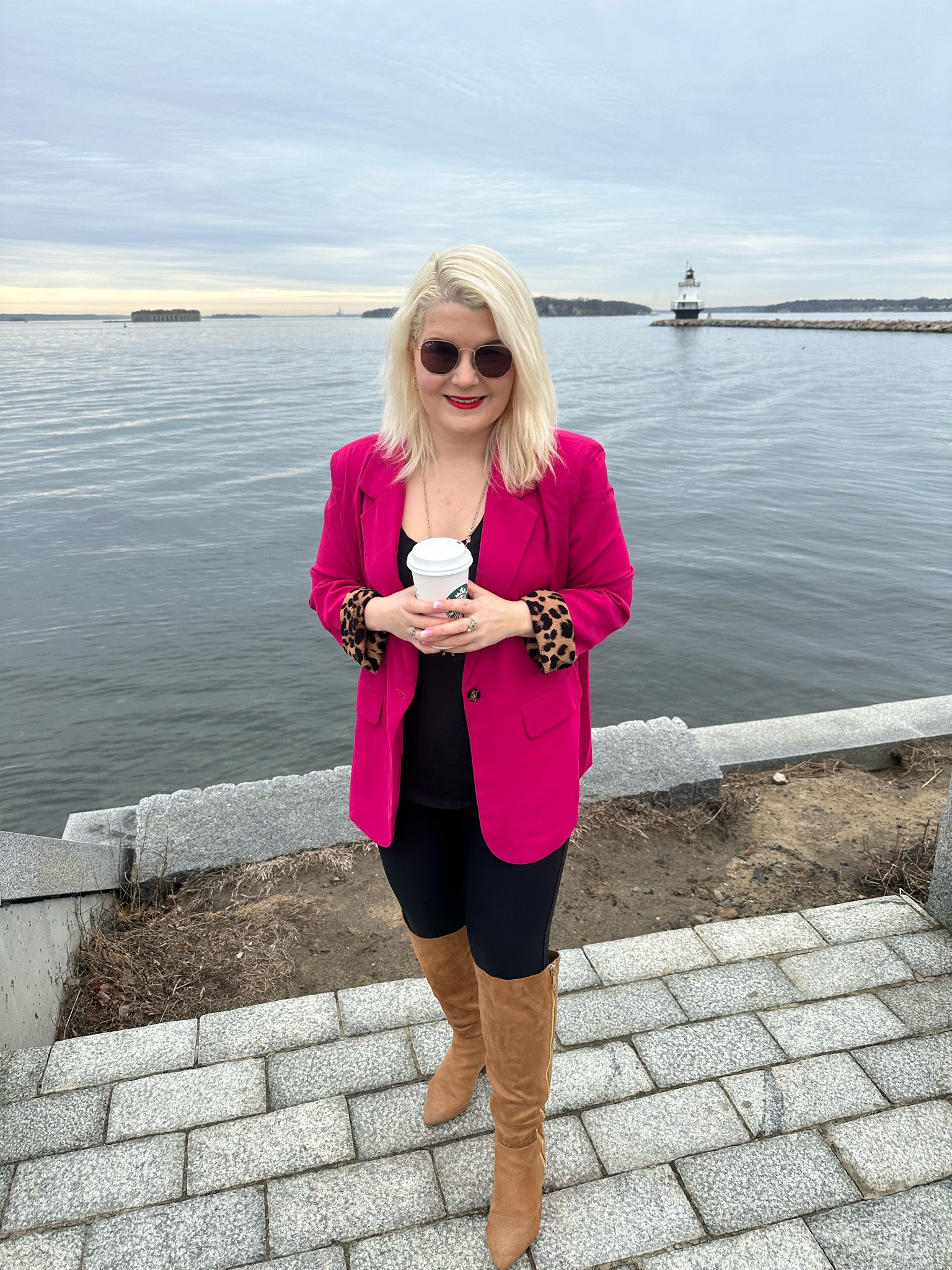 Feeling pink. Love this Boss Babe  Blazer from Pink Lily. It is perfect for all occasions. 

#LTKstyletip #LTKGiftGuide #LTKworkwear